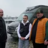 Олег Вишняков відпривав чергову автівку воїнам ЗСУ