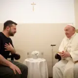 Зеленський зустрівся з Папою Римським