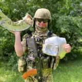 Ракетний удар по Київській області – український захисник з кулемета збив російську ракету