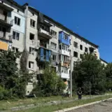 Обстрел Селидово – оккупанты сбросили авиабомбу на город