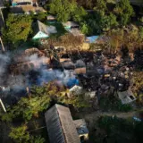 Масштабна пожежа сталася у Миколаївській області