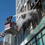 Пожар в Киеве – в бизнес-центре произошел пожар