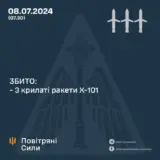 Ракетний удар по Україні – окупанти атакували Україну 6 ракетами повітряного та наземного базування