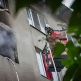 Пожар в Харькове — произошел пожар в здании общежития Государственного биотехнологического университета