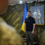 Зеленский посетил линию фронта на Харьковщине