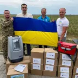 БФ молодіжної ініціативи Надія з фондом Миколи Томенка Рідна країна передали обладнання медичному госпіталю ГУР