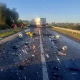 ДТП на Львівщині – на автодорозі Київ – Чоп сталася ДТП за участю вантажівки та мікроавтобуса