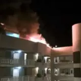 В Австралии вертолет врезался в гостиницу