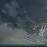У росії – чергова пожежа на нафтобазі