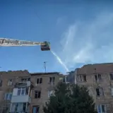 Ракетный удар по Луцку — поврежден многоквартирный дом