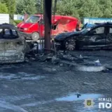 ДТП на Львівщині – автомобіль врізався в АЗС