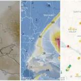Пылевая буря накрыла Украину