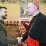 Зеленский встретился с госсекретарем Ватикана