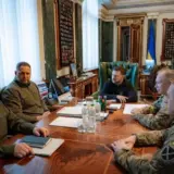 Зеленський провів нараду з головнокомандувачем ЗСУ Олександром Сирським