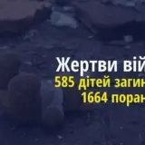 Оккупанты убили 585 украинских детей