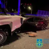 ДТП в Киеве – пьяный водитель протаранил автомобиль военного