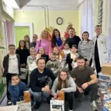 Ігор Корж та Єлизавета Русаліна привітали дітей Охматдиту з Днем Святого Миколая