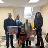 Засновниці Благодійного фонду Разом Людмила та Єлизавета Русаліни передали допомогу дітям-сиротам з тимчасово окупованих територій