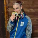 Киевлянка Анжелика Потабенко стала абсолютной чемпионкой мира по воздушной акробатике