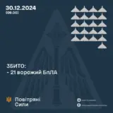 Атака дронів – всі Shahed були знищені силами ППО