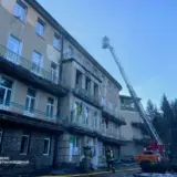 Пожар на Прикарпатье – поступило сообщение о пожаре в здании санатория в Ворохте