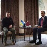 Зеленский встретился с премьер-министром, министром иностранных дел Катара Мухаммадом бин Абдулрахманом Аль Тани