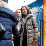 В Киев 25 января приехала президент Молдовы Майя Санду