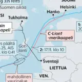 Повреждение кабеля в Балтийском море — В Балтийском море поврежден еще один кабель