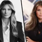На своей официальной фотографии Мелания Трамп похожа на руководительницу крупной корпорации