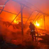 Атака дронов — враг нанес удар по территории гражданского предприятия в Харькове