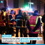 В переполненный бар во французском Гренобле бросили гранату