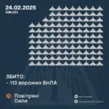 Атака дронів – всі Shahed були знищені силами ППО