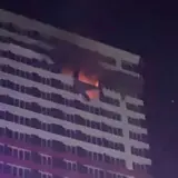 Атака дронов – обломки вражеского дрона попали в многоэтажку на Киевщине