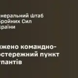 Воздушные силы уничтожили командный пункт оккупантов в Запорожской области
