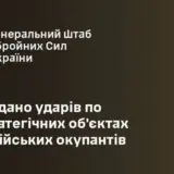 Силы обороны нанесли удар по стратегическим объектам РФ