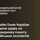 ЗСУ знищили командний пункт окупантів у Білгородській області