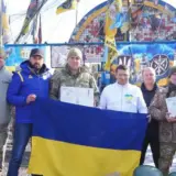 Валерій Дубіль, БФ молодіжної ініціативи Надія й партнер Анатолій Шкрібляк передали ще обладнання для ЗСУ на 50 млн гривень