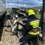 ДТП на Закарпатье — поезд протаранил автомобиль