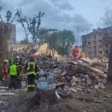 Ракетный удар по Киеву – разрушен жилой дом, повреждена станция метро