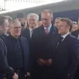 Коаліція рішучих – Макрон, Стармер та Мерц приїхали до Києва