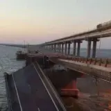 Крымский мост – оккупанты значительно усилили охрану Крымского моста и это затрудняет его уничтожение