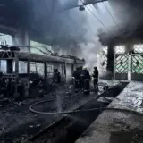 Атака дронів – окупанти завдали удару по тролейбусному депо в Харкові