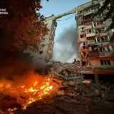 Обстрел Киева – зафиксированы повреждения и пожары в 5 районах