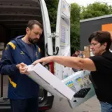 Медичні вантажі для лікарень Харківщини, Вінниччини та Києва передали БФ молодіжної ініціативи Надія, Валерій Дубіль і Віта Присяжнюк