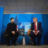 Владимир Зеленский рассказал о встрече с Дональдом Трампом на саммите НАТО