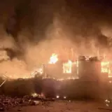 Обстріл Київської області – внаслідок російської масованої атаки вирували пожежі