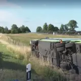 ДТП в Германии – автобус с украинцами перевернулся в Германии