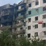 Обстрел Краматорска – попадание было в многоквартирный жилой дом