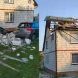 Атака дронов — российский дрон упал на жилой дом в Польше