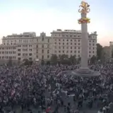 Протесты в Грузии – протестующие прорвались в резиденцию президента